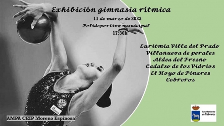 EXHIBICIÓN DE GIMNASIA RÍTMICA