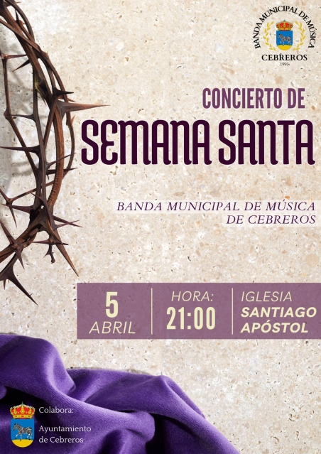 CONCIERTO BANDA DE MÚSICA SEMANA SANTA 2025