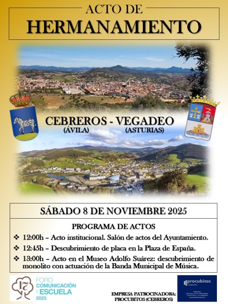 ACTO DE HERMANAMIENTO CEBREROS - VEGADEO