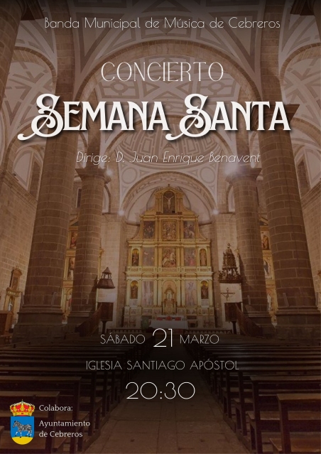 CONCIERTO SEMANA SANTA BANDA DE MÚSICA