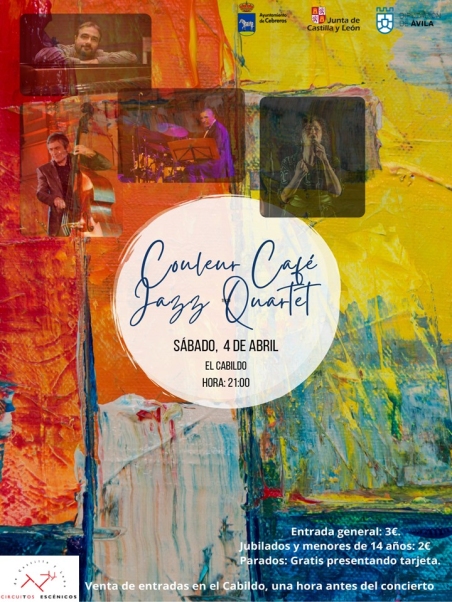 CIRCUITOS ESCÉNICOS: COULEUR CAFÉ JAZZ QUARTET