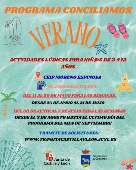 PROGRAMA CONCILIAMOS VERANO 2026