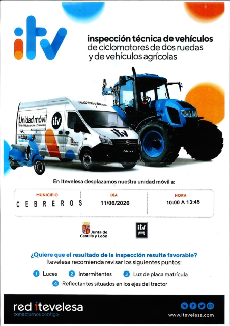 ITV VEHÍCULOS AGRÍCOLAS