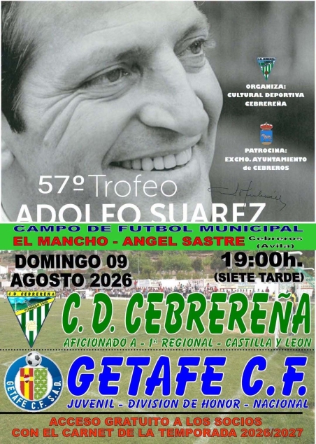 TROFEO ADOLFO SUÁREZ 2026