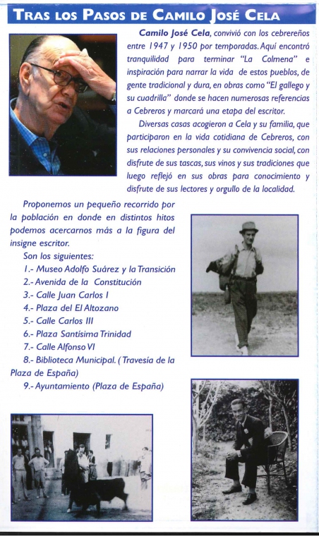 Ruta Cela en Cebreros